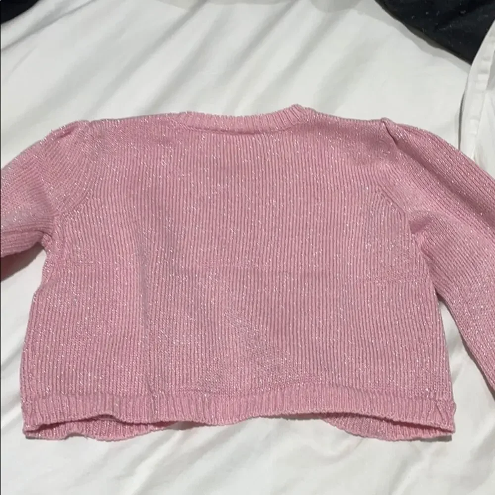 Gymboree 18-24 pale pink shimmer shrung euc